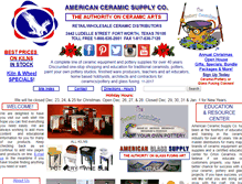 Tablet Screenshot of americanceramics.com